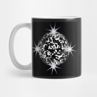 Clock Of Stars. Mosaic. Mug